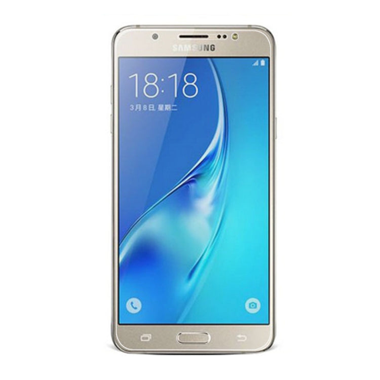 Lot de 10 films en verre trempé antidéflagrants 2,5D, dureté 9H+, 0,26 mm, pour Galaxy J7/J700
