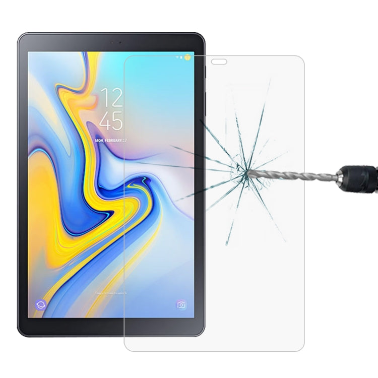 Film en verre trempé antidéflagrant 0,26 mm, dureté de surface 9H, pour Galaxy Tab A 10.5