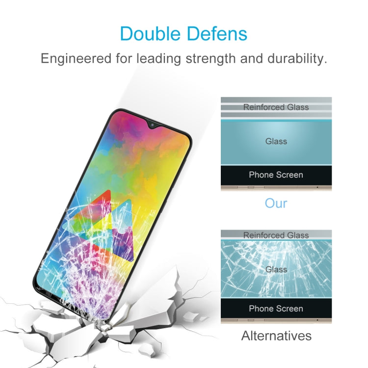 9H 9D Full Screen Tempered Glass Screen Protector for Galaxy M20, Galaxy M20