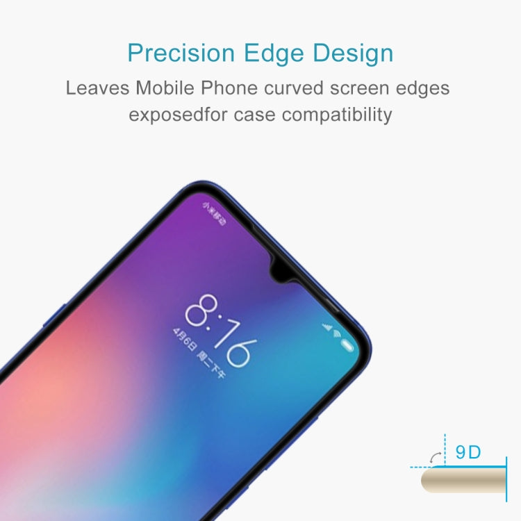 9H 9D Full Screen Tempered Glass Screen Protector for Xiaomi Mi 9