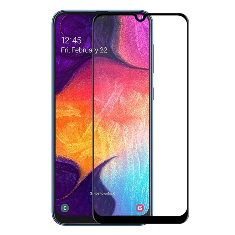 ENKAY Hat-Prince 0.26mm 9H 6D Curved Full Screen Tempered Glass Film for Galaxy A30 / A50, For Galaxy A30 / A50