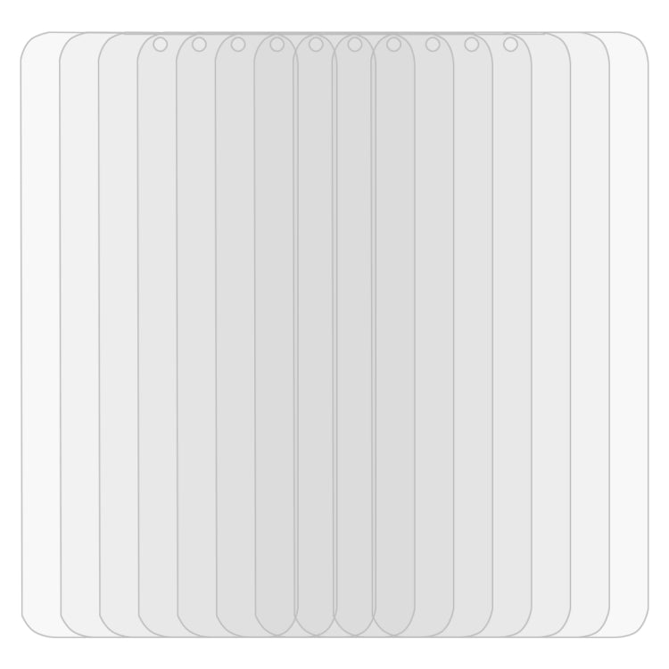 Lot de 10 films en verre trempé 9H 2,5D (0,26 mm) pour Galaxy M30