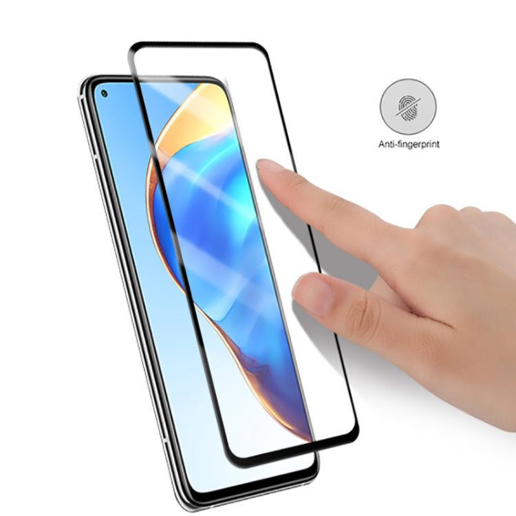 mocolo 0.33mm 9H 2.5D Full Glue Silk Print Tempered Glass Film for Xiaomi Mi 10T / 10T Pro, Support Fingerprint Unlock
