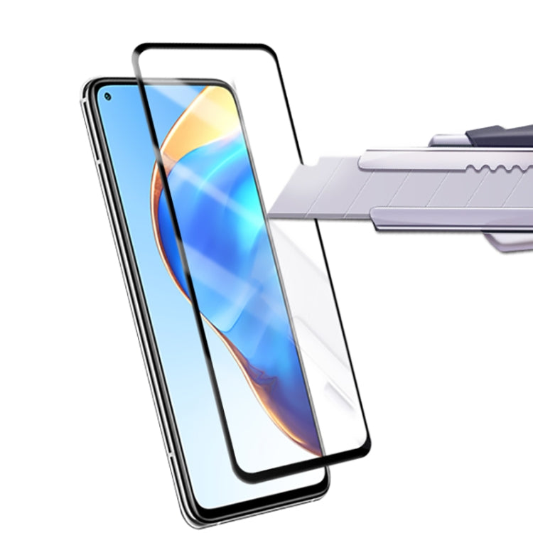 mocolo 0.33mm 9H 2.5D Full Glue Silk Print Tempered Glass Film for Xiaomi Mi 10T / 10T Pro, Support Fingerprint Unlock