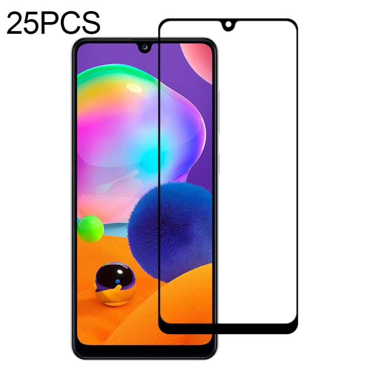For Samsung Galaxy A32 5G 25 PCS Full Glue Full Screen Tempered Glass Film, For Samsung Galaxy A32 5G (25 PCS)