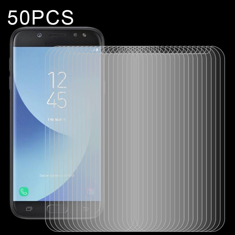 For Samsung Galaxy J5 (2017) /J5 Pro 50 PCS 0.26mm 9H 2.5D Tempered Glass Film, For Samsung Galaxy J5 (2017) /J5 Pro (50 PCS)