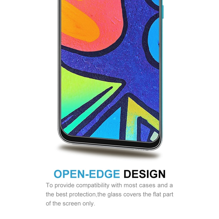 For Samsung Galaxy F41 10 PCS 0.26mm 9H 2.5D Tempered Glass Film