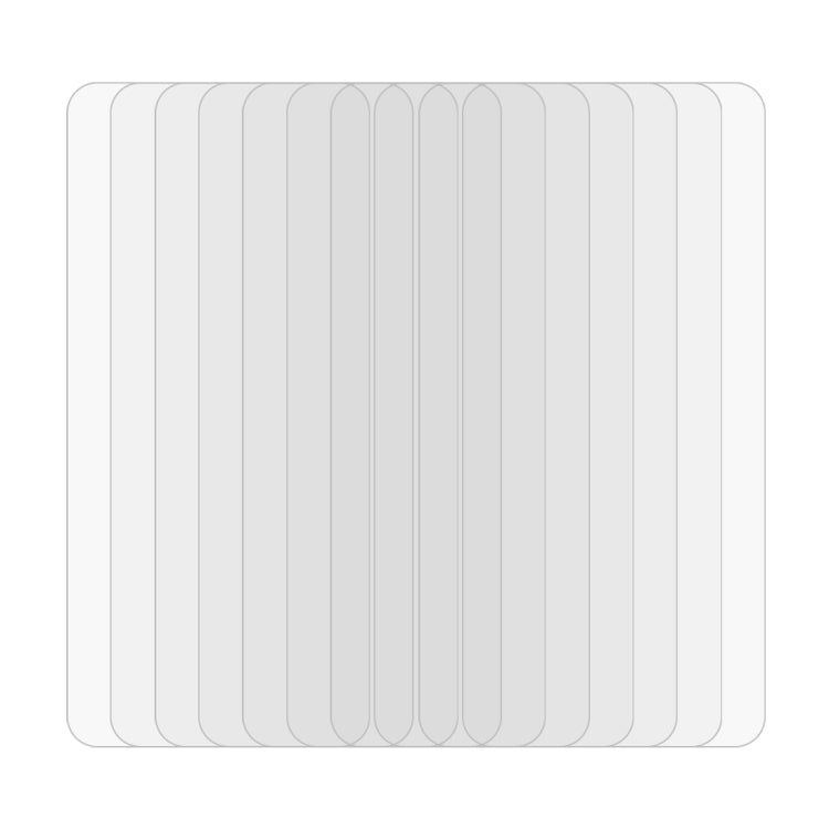 For Xiaomi Redmi K40 5G 10 PCS 0.26mm 9H Surface Hardness 2.5D Explosion-proof Tempered Glass Non-full Screen Film