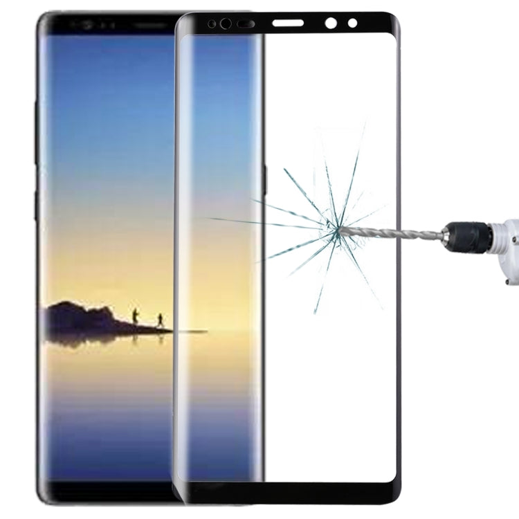 Protecteur d'écran en verre trempé incurvé 3D pour Galaxy Note 8, 0,3 mm, dureté 9H, plein écran, pour Galaxy Note 8