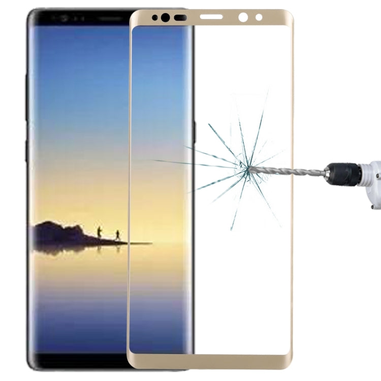 Protecteur d'écran en verre trempé incurvé 3D pour Galaxy Note 8, 0,3 mm, dureté 9H, plein écran, pour Galaxy Note 8