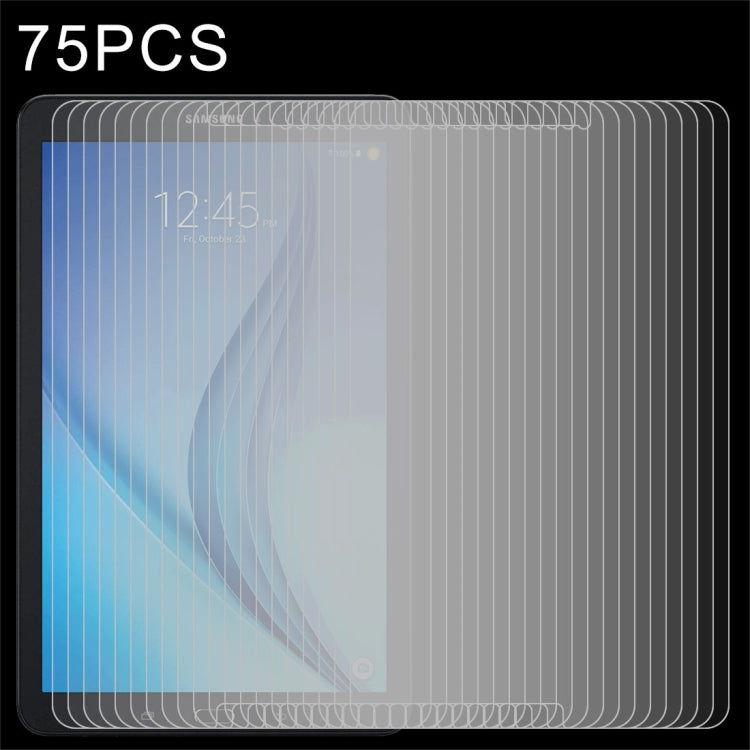 75 PCS for Samsung  Galaxy Tab E 8.0 / T377 0.3mm 9H Surface Hardness Tempered Glass Film, For T377