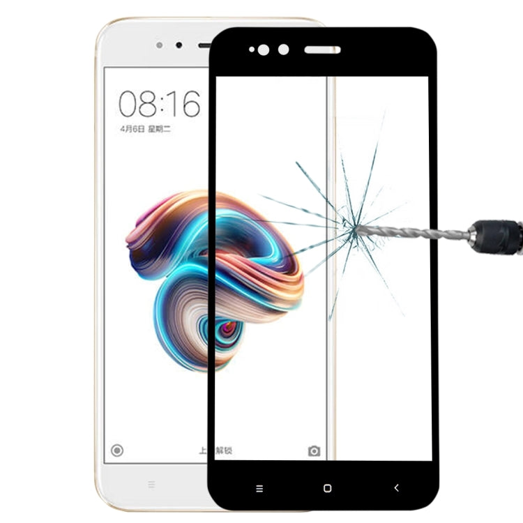For Xiaomi Mi 5X / A1 0.26mm 9H Hardness 2.5D Explosion-proof Full Screen Tempered Glass Screen Film