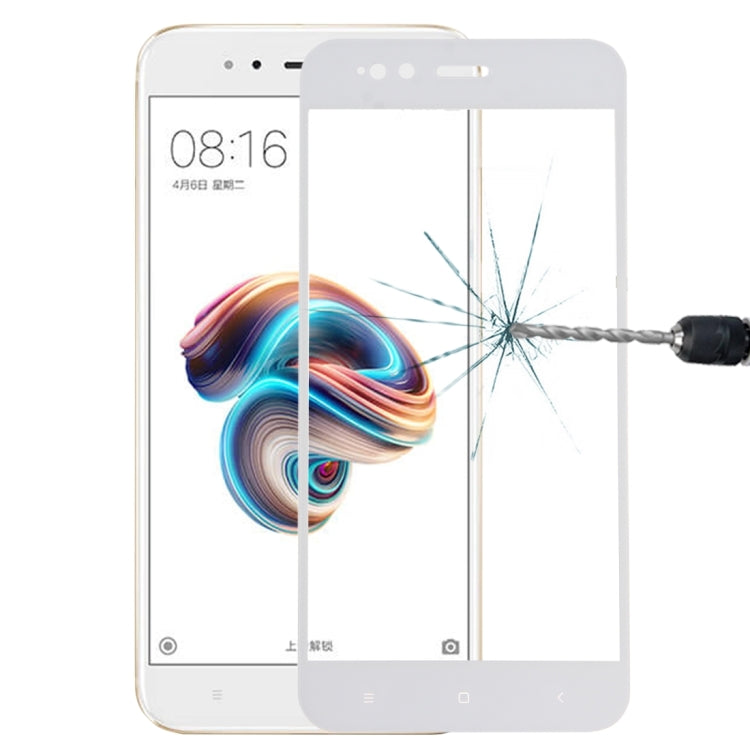 For Xiaomi Mi 5X / A1 0.26mm 9H Hardness 2.5D Explosion-proof Full Screen Tempered Glass Screen Film