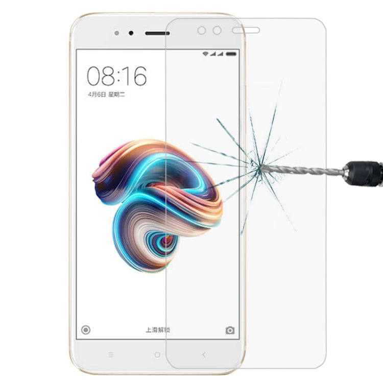 For Xiaomi Mi 5X / A1 0.26mm 9H Surface Hardness 2.5D Explosion-proof Full Screen Tempered Glass Screen Film