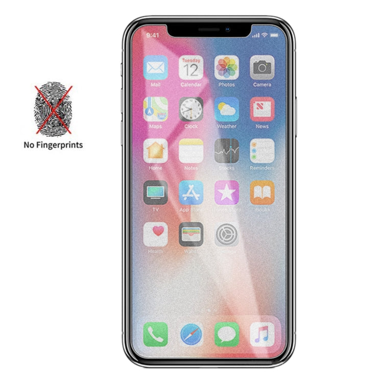 For iPhone X / XS / iPhone 11 Pro Matte Frosted Tempered Glass Film