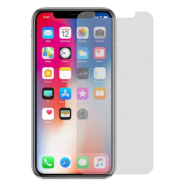 For iPhone X / XS / iPhone 11 Pro 10pcs Non-Full Matte Frosted Tempered Glass Film, For iPhone X / XS / iPhone 11 Pro(10 PCS)