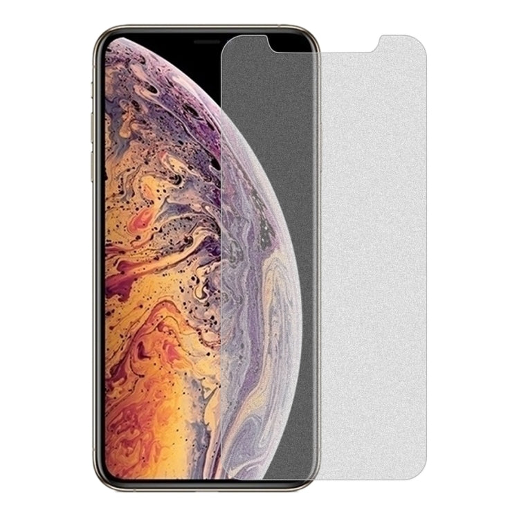For iPhone XS Max / iPhone 11 Pro Max 10pcs Non-Full Matte Frosted Tempered Glass Film, For iPhone XS Max / iPhone 11 Pro Max(10 PCS)