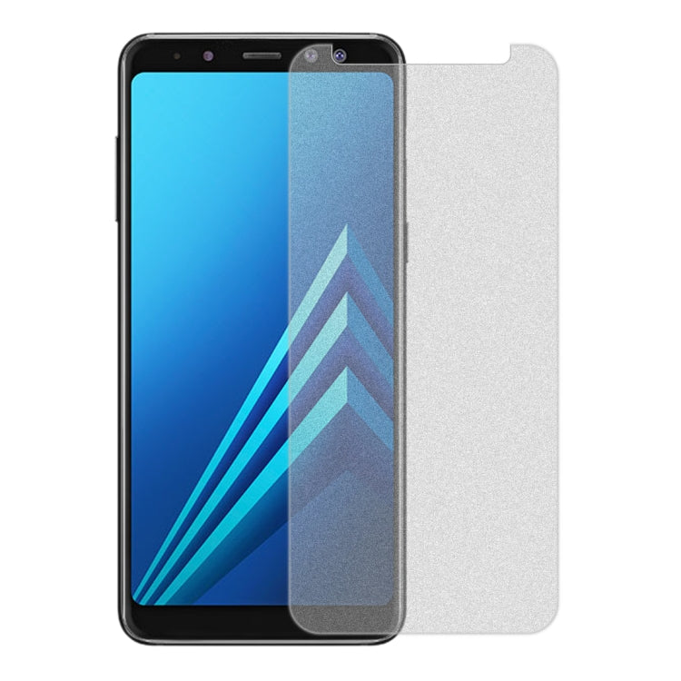 50 PCS Non-Full Matte Frosted Tempered Glass Film for Galaxy A8 (2018), No Retail Package, For Galaxy A8 (2018) (50 PCS)