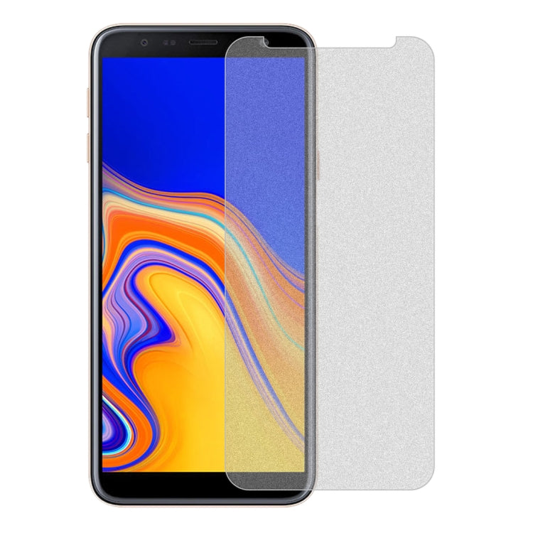 10 PCS Non-Full Matte Frosted Tempered Glass Film for Galaxy J4+ / J6+, For Galaxy J4+ / J6+
