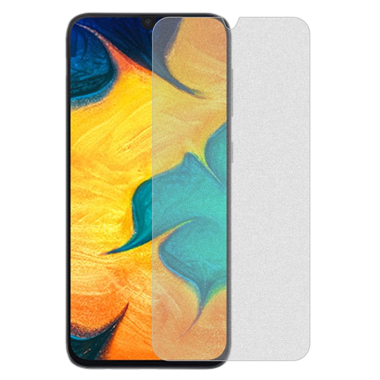 Non-Full Matte Frosted Tempered Glass Film for Galaxy A30 / A50 / M30 / A20, For Galaxy A30 / A50 / M30 / A20 (1 PC)