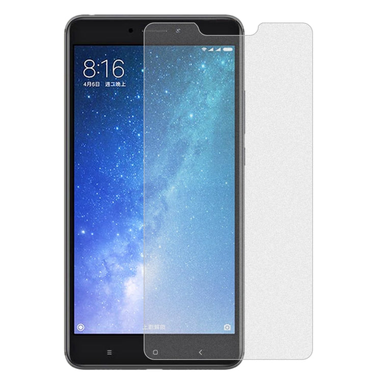 10 PCS Non-Full Matte Frosted Tempered Glass Film for Xiaomi Mi Max 2