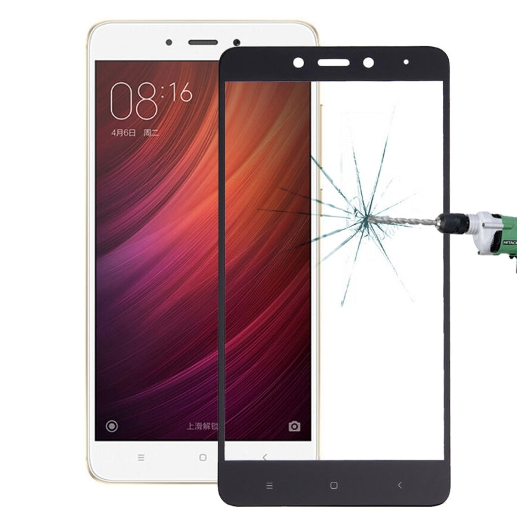 For Xiaomi  Redmi Note 4 0.26mm 9H Surface Hardness Explosion-proof Silk-screen Tempered Glass Full Screen Film