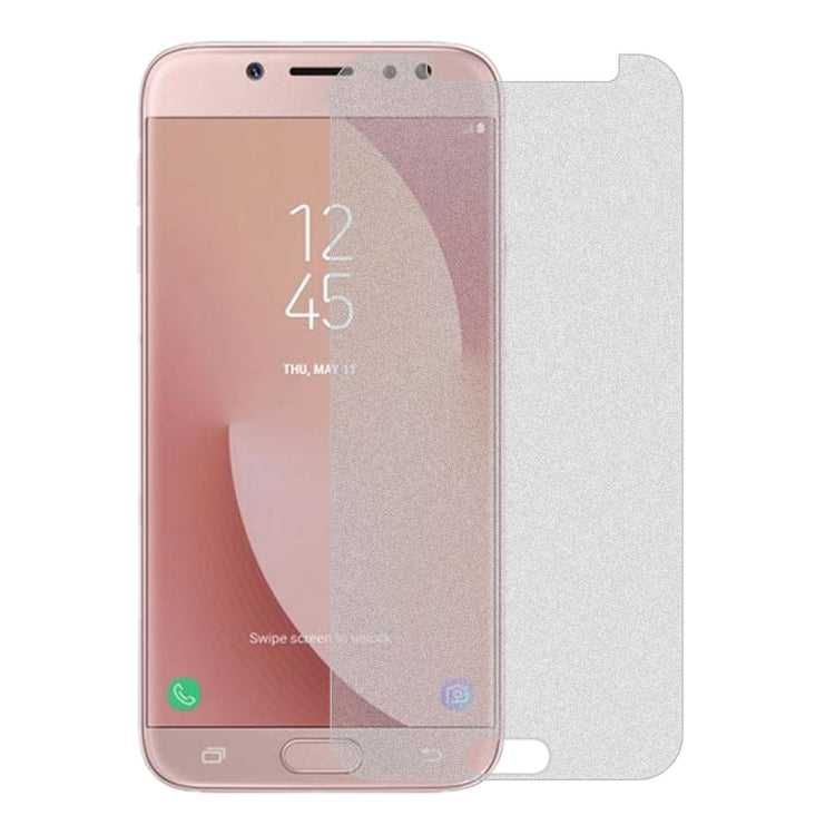 50 PCS Non-Full Matte Frosted Tempered Glass Film for Galaxy J7 (2017) / J7 Pro, No Retail Package, For Galaxy J7 (2017) / J7 Pro (50 PCS)