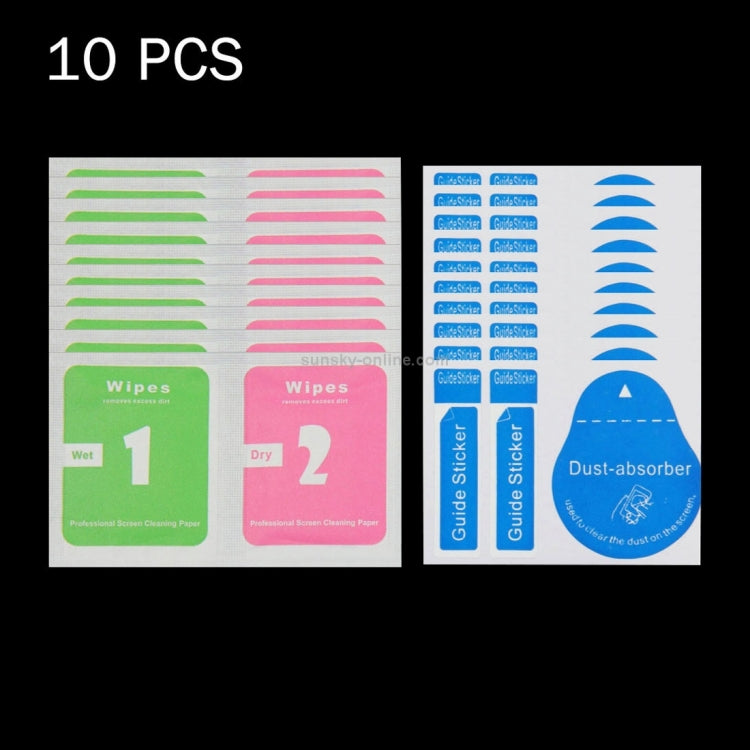 10 PCS for Xiaomi Mi 5c 0.26mm 9H Surface Hardness Explosion-proof Non-full Screen Tempered Glass Screen Film