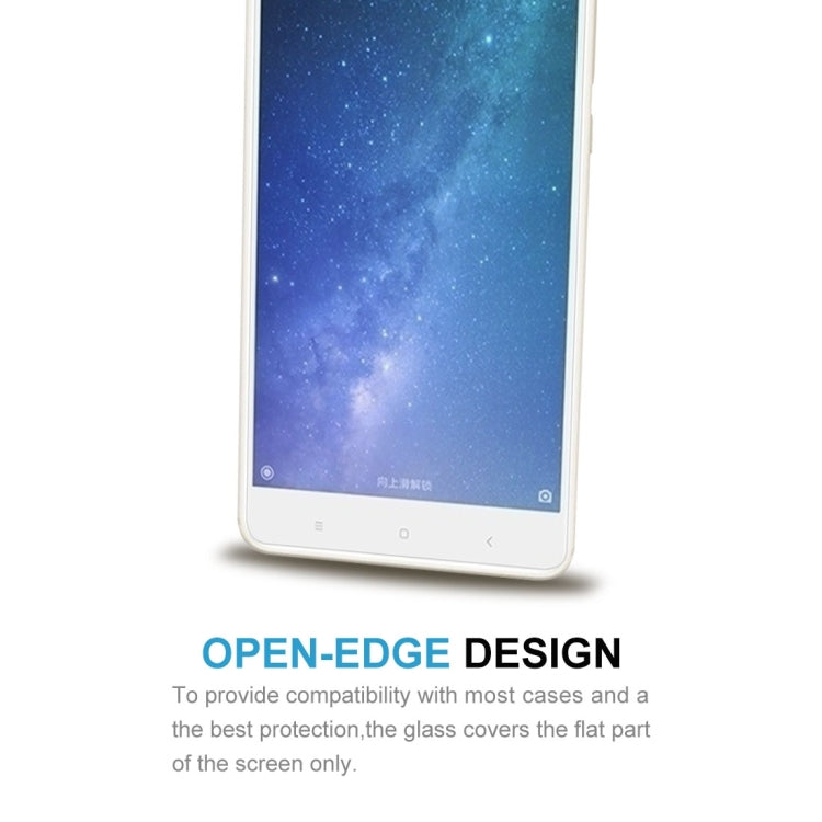 10 PCS for  Xiaomi Mi Max 2 0.3mm 9H Surface Hardness 2.5D Explosion-proof Non-full Screen Tempered Glass Screen Film