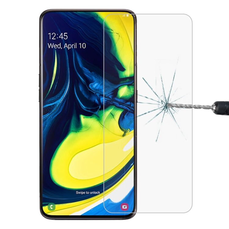 Film en verre trempé 0,26 mm 9H 2,5D pour Galaxy A80/A90, pour Galaxy A80