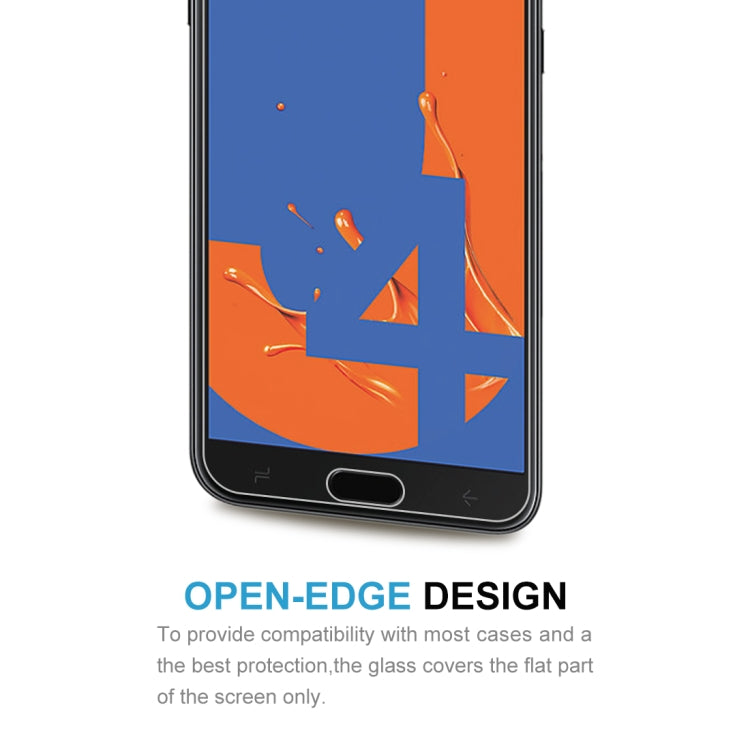 0.26mm 9H 2.5D Tempered Glass Film for Galaxy J4, For Galaxy J4