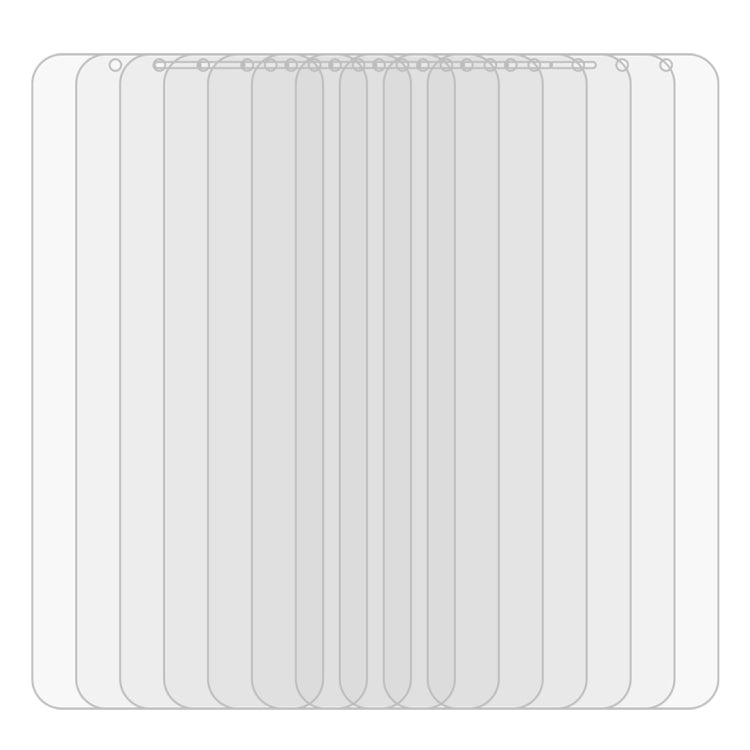 10 PCS 0.26mm 9H 2.5D Tempered Glass Film for Galaxy J6, For Galaxy J6