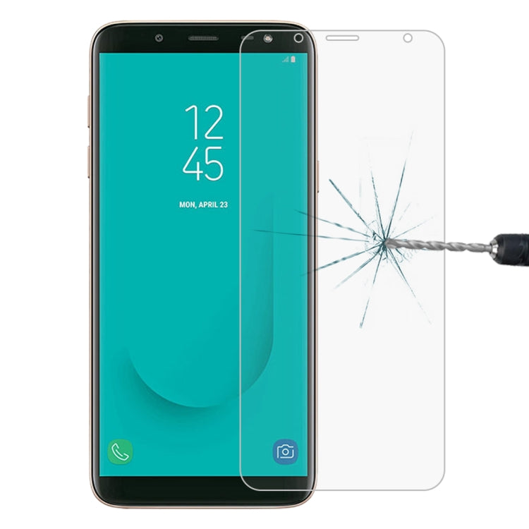 Film en verre trempé 0,26 mm 9H 2,5D pour Galaxy J6