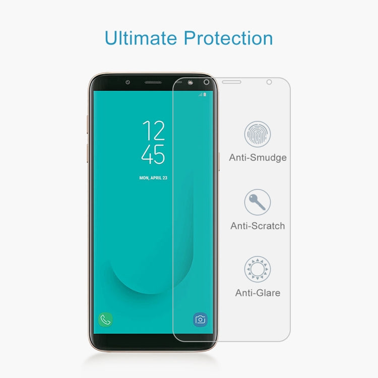 Film en verre trempé 0,26 mm 9H 2,5D pour Galaxy J6