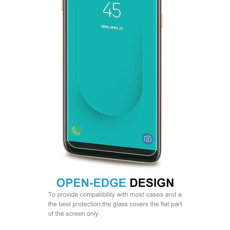 Film en verre trempé 0,26 mm 9H 2,5D pour Galaxy J6