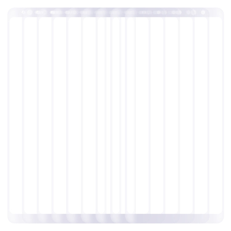 Lot de 25 films de protection d'écran en verre trempé incurvé 3D pour Galaxy Note 8, dureté 9H, 0,3 mm, plein écran, pour Galaxy Note 8 (25 pièces), pour Galaxy Note 8, pour Galaxy Note 8, sérigraphie