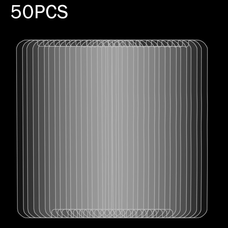 Lot de 50 films en verre trempé antidéflagrant 2,5D pour Galaxy J5 (2017) / J530 (version américaine), dureté de surface 9H, 0,3 mm, non plein écran, sans emballage de vente au détail, pour Galaxy J5 (2017) / J530 (version américaine) (50 pièces)