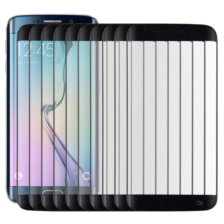 Lot de 25 films en verre trempé antidéflagrants pour Galaxy S6 Edge Plus / G928, 0,3 mm, dureté 9H, surface incurvée 3D, protection plein écran