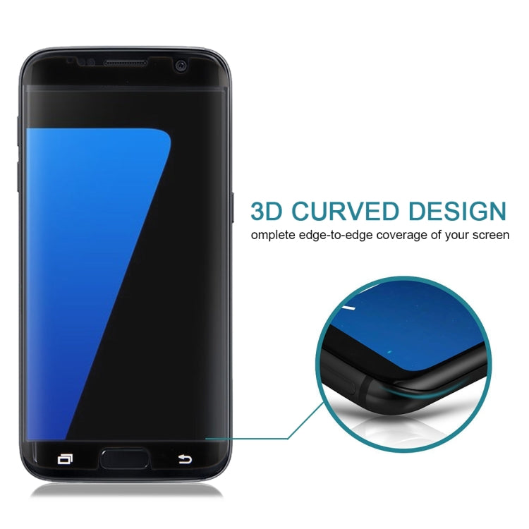 Lot de 25 films en verre trempé pour Galaxy S7 Edge / G935, 0,26 mm, dureté 9H, surface incurvée, non plein écran