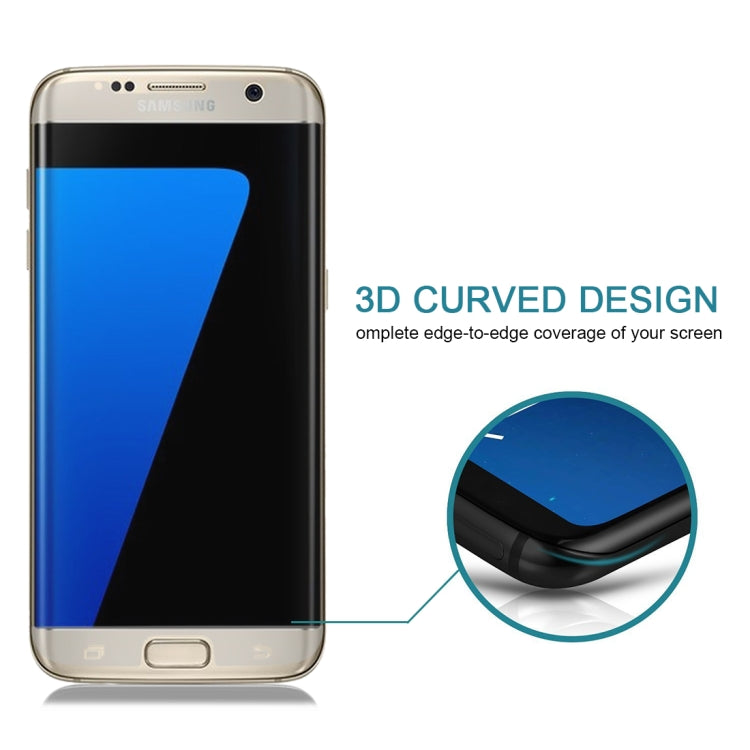Lot de 25 films en verre trempé pour Galaxy S7 Edge / G935, 0,26 mm, dureté 9H, surface incurvée, non plein écran