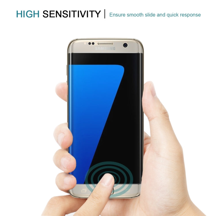 Lot de 25 films en verre trempé pour Galaxy S7 Edge / G935, 0,26 mm, dureté 9H, surface incurvée, non plein écran