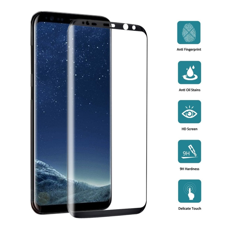 Lot de 25 protections d'écran en verre trempé pour Galaxy S8 / G9500
