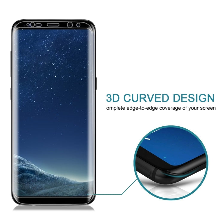 Lot de 25 protections d'écran en verre trempé pour Galaxy S8 Plus (plein écran, bords collés), pour Galaxy S8 Plus (25 pièces)