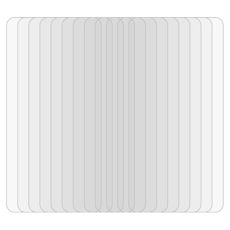 Lot de 10 films en verre trempé antidéflagrants 9H 2,5D (0,26 mm) pour Galaxy S10+ (déverrouillage par empreinte digitale non pris en charge).