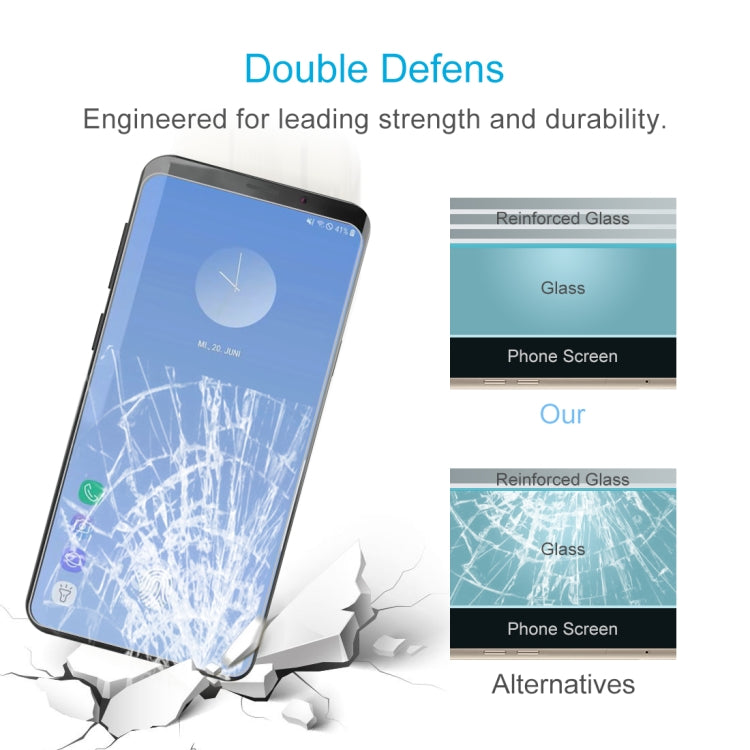 10 PCS 0.26mm 9H 2.5D Explosion-proof Tempered Glass Film for Galaxy S10+,Screen Fingerprint Unlocking is Not Supported, Galaxy S10+