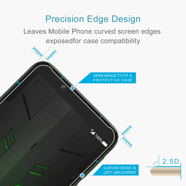 0.26mm 9H 2.5D Explosion-proof Tempered Glass Film for Xiaomi Black Shark Helo, Xiaomi Black Shark Helo