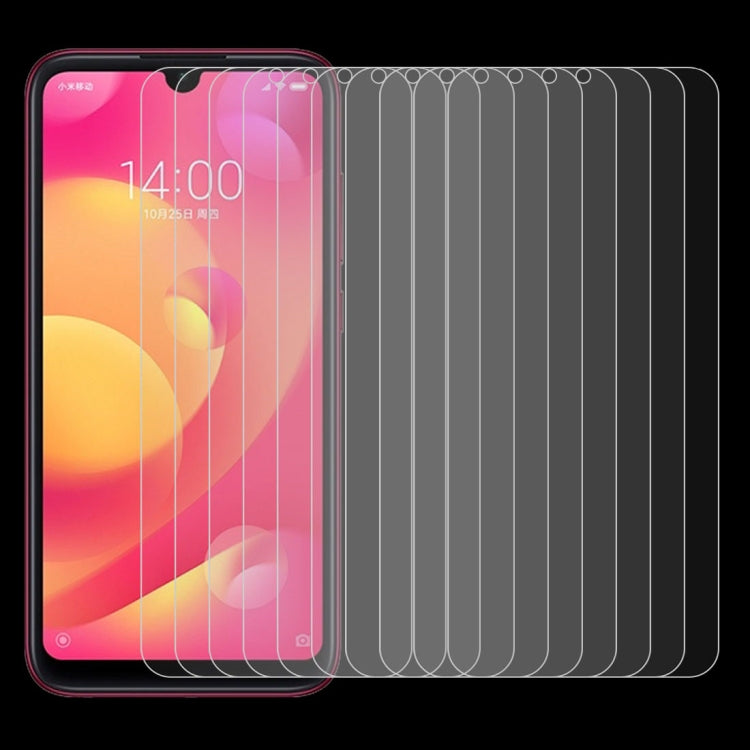 10 PCS 0.26mm 9H 2.5D Tempered Glass Film for Xiaomi Mi Play