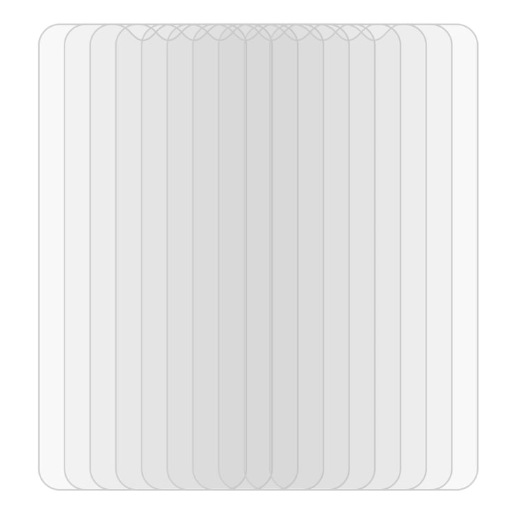 Lot de 10 films en verre trempé 9H 2,5D (0,26 mm) pour Galaxy A30 / A30 JP (10 pièces)