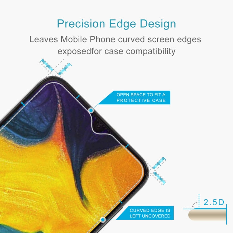 Film en verre trempé 0,26 mm 9H 2,5D pour Galaxy A30 / A30 JP, pour Galaxy A30 (1 pièce)