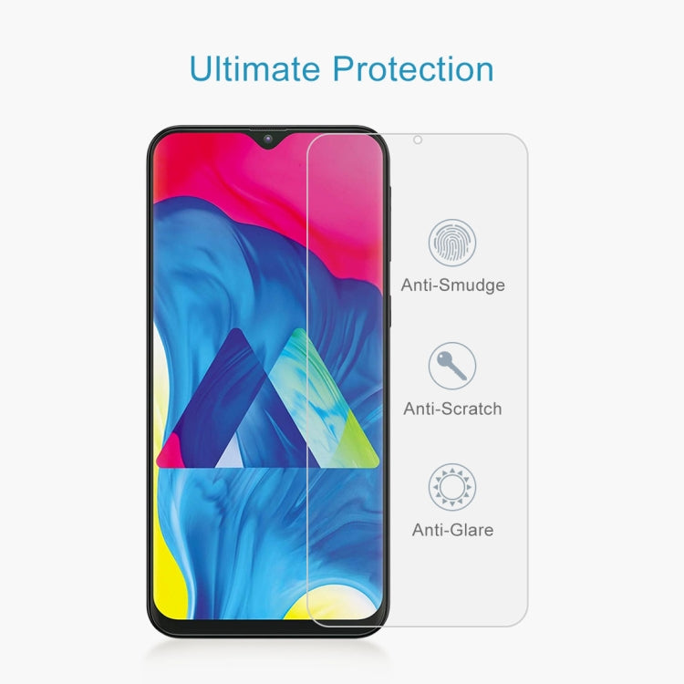 Lot de 10 films en verre trempé 9H 2,5D (0,26 mm) pour Galaxy M10/A10